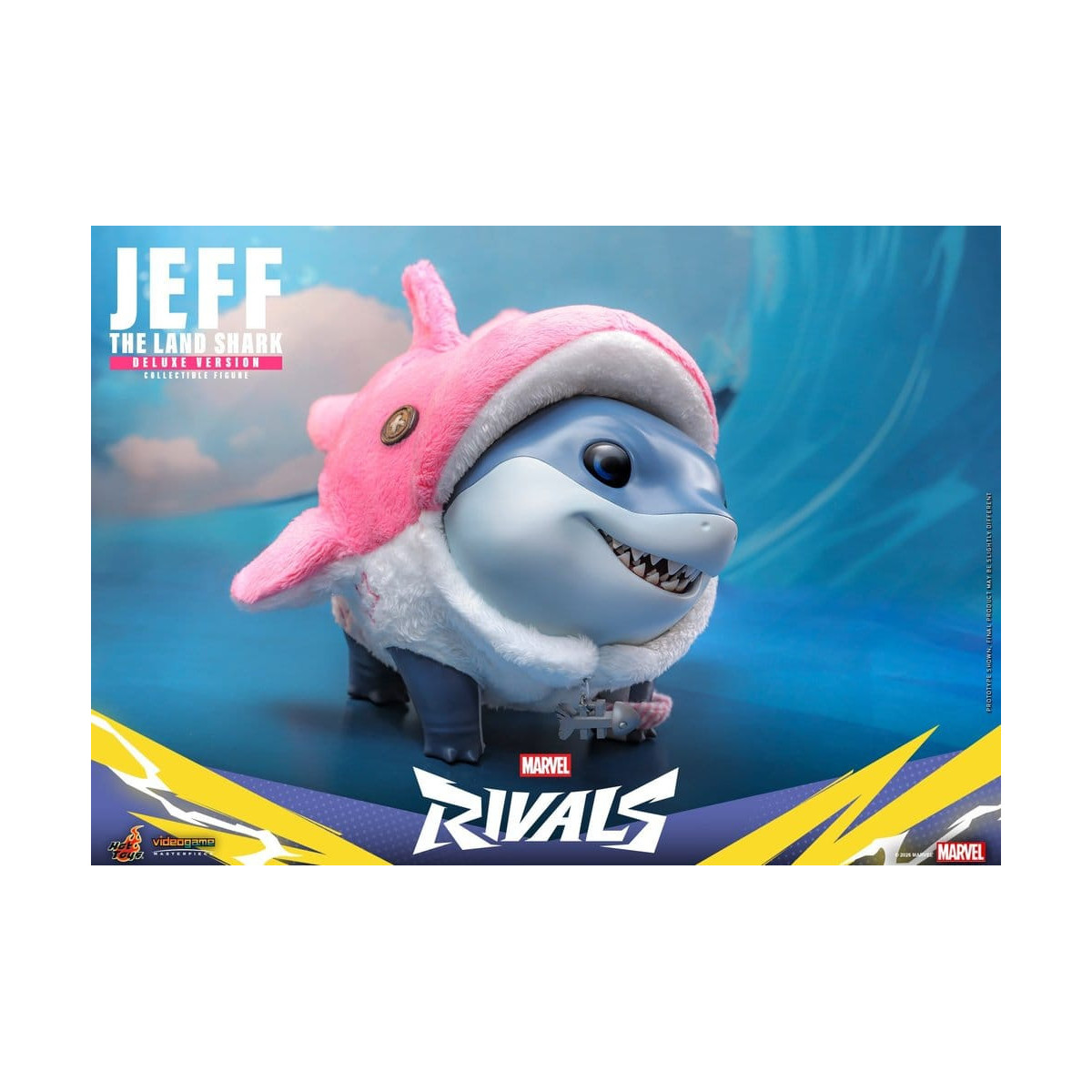 Hot Toys Marvel - Jeff el Tiburón de Tierra (Versión Deluxe) - Marvel Rivals Videogame Masterpiece Series