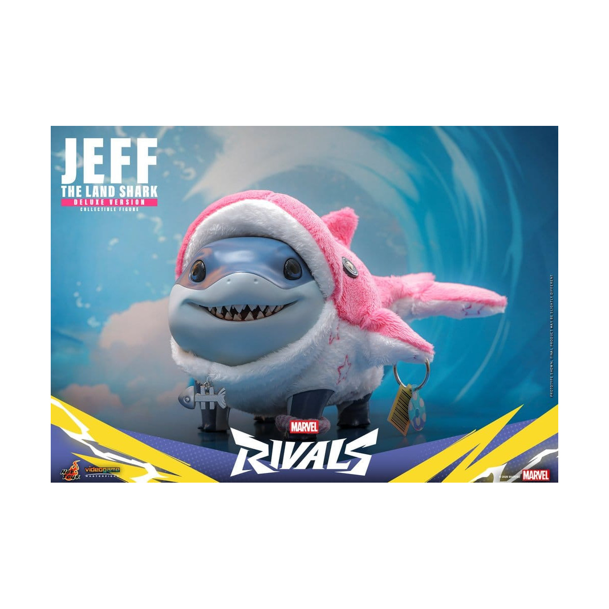 Hot Toys Marvel - Jeff el Tiburón de Tierra (Versión Deluxe) - Marvel Rivals Videogame Masterpiece Series