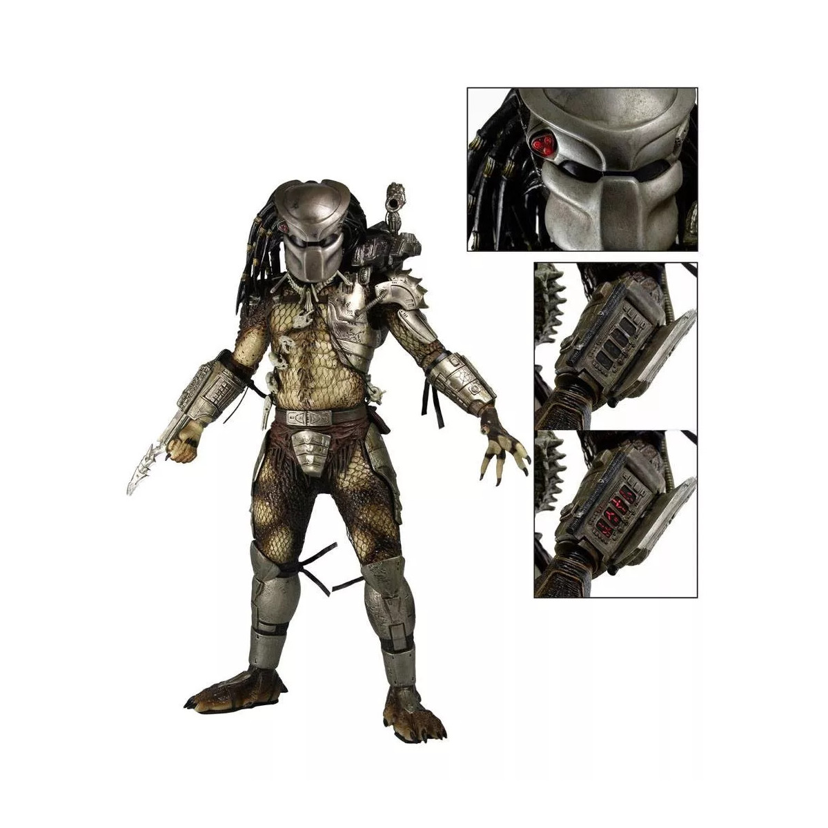Neca Depredador 1/4 Jungle Hunter Depredador Figura Coleccionista