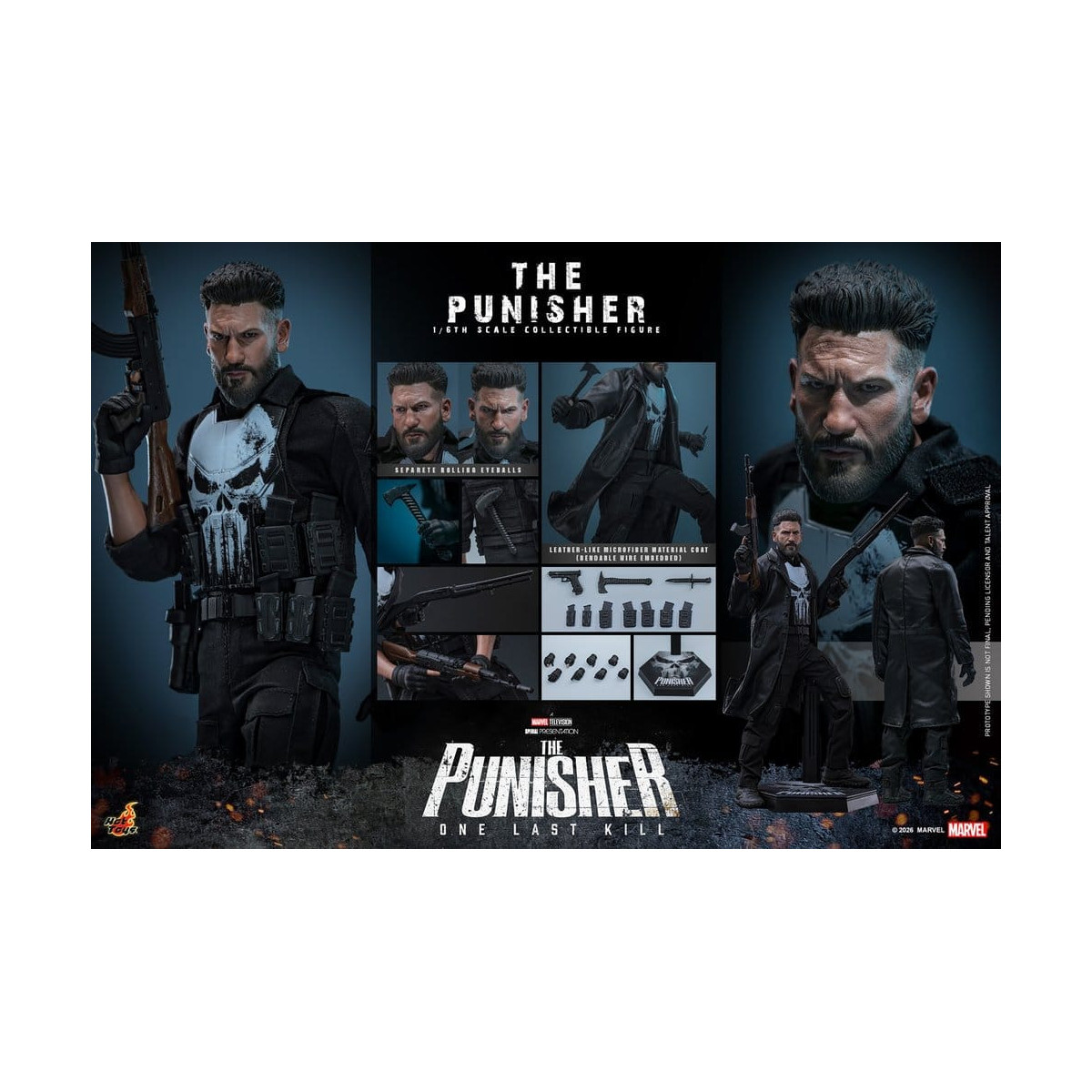 Hot Toys Marvel The The Punisher: One last Kill - THE The Punisher MMS 1/6