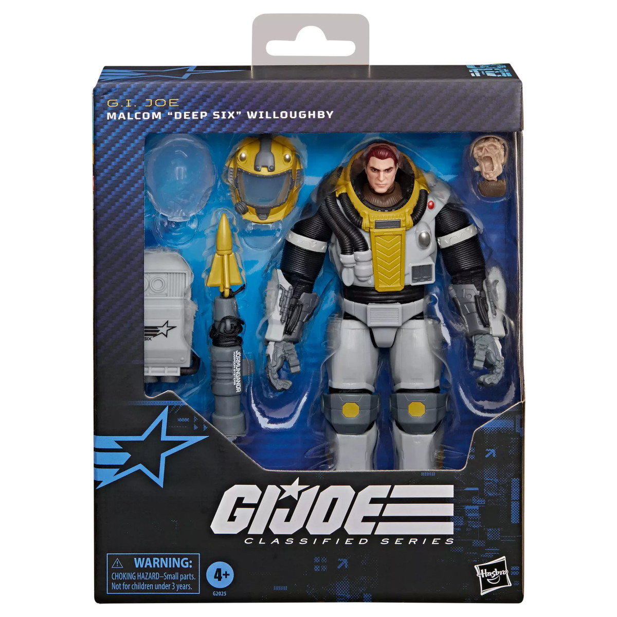 Hasbro G.I.JOE Serie Clasificada - Malcolm "Deep Six" Willoughby