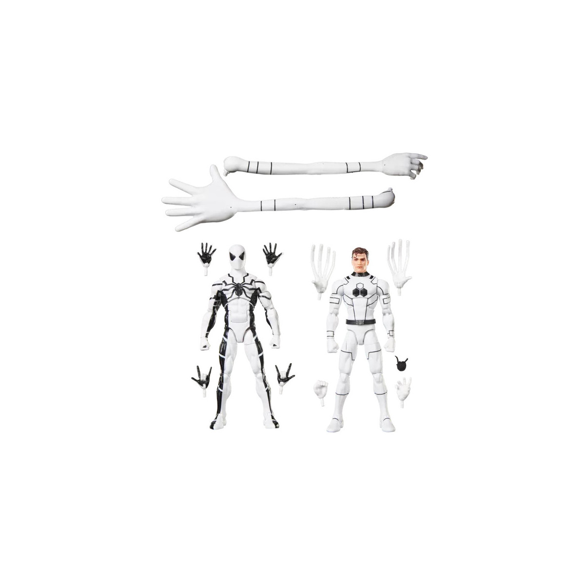 Marvel Legends Serie - Fantastic Four Future Foundation - Mr Fantastic & Spider-Man