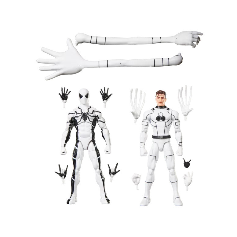 Marvel Legends Serie - Fantastic Four Future Foundation - Mr Fantastic & Spider-Man