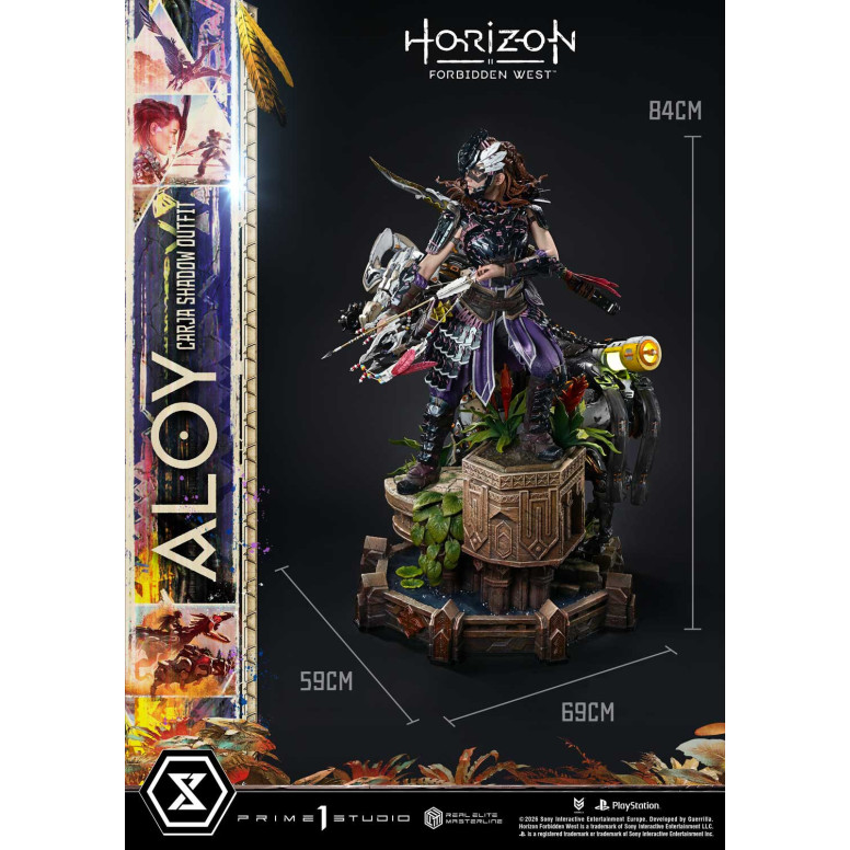 Prime 1 Studio - Aloy Carja Shadow Outfit DX Bonus Version - Horizon Forbidden West Real Elite Masterline 1/3