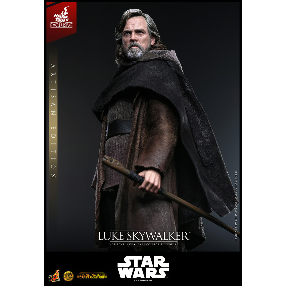 Hot Toys Star Wars - Luke Skywalker (Artisan Editon) MMS 1/6 - Los Últimos Jedi Hot Toys Exclusivo