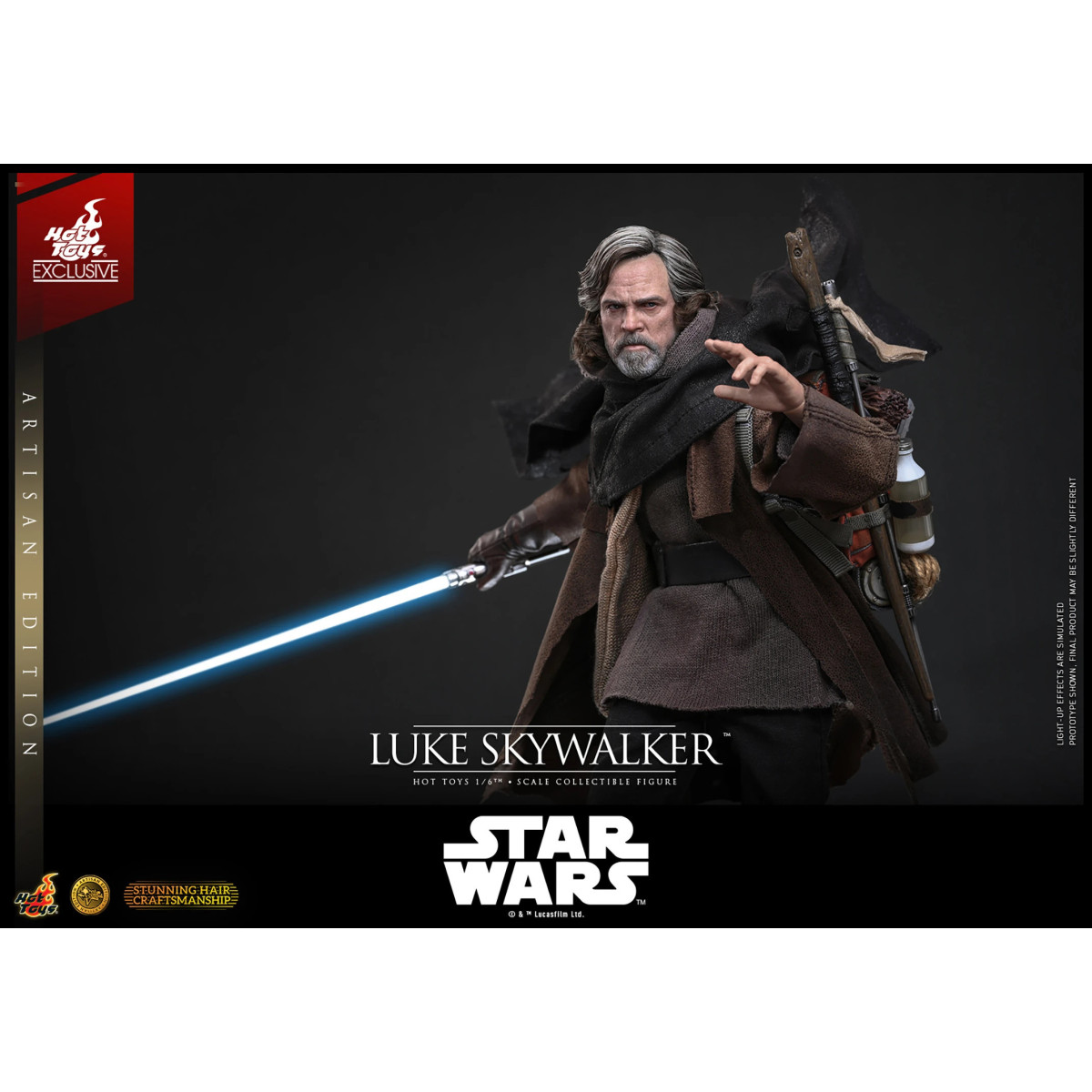 Hot Toys Star Wars - Luke Skywalker (Artisan Editon) MMS 1/6 - Los Últimos Jedi Hot Toys Exclusivo