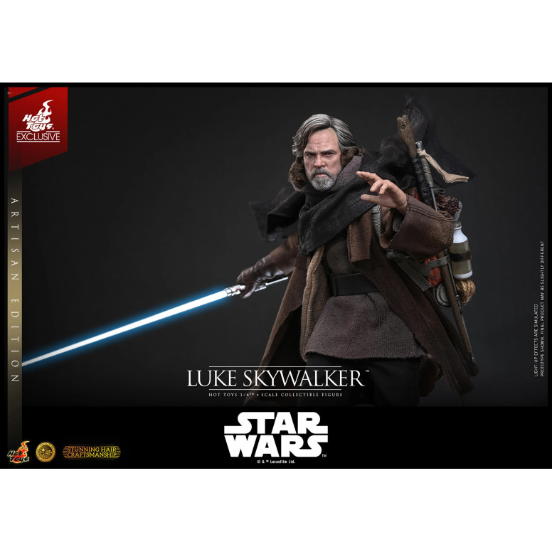 Hot Toys Star Wars - Luke Skywalker (Artisan Editon) MMS 1/6 - Los Últimos Jedi Hot Toys Exclusivo