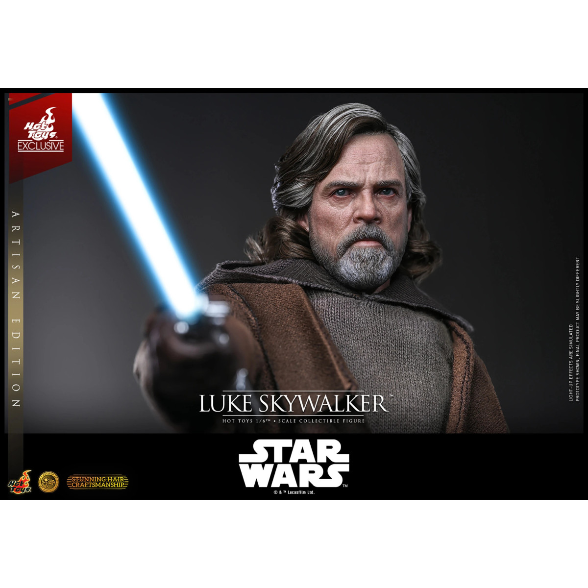 Hot Toys Star Wars - Luke Skywalker (Artisan Editon) MMS 1/6 - Los Últimos Jedi Hot Toys Exclusivo