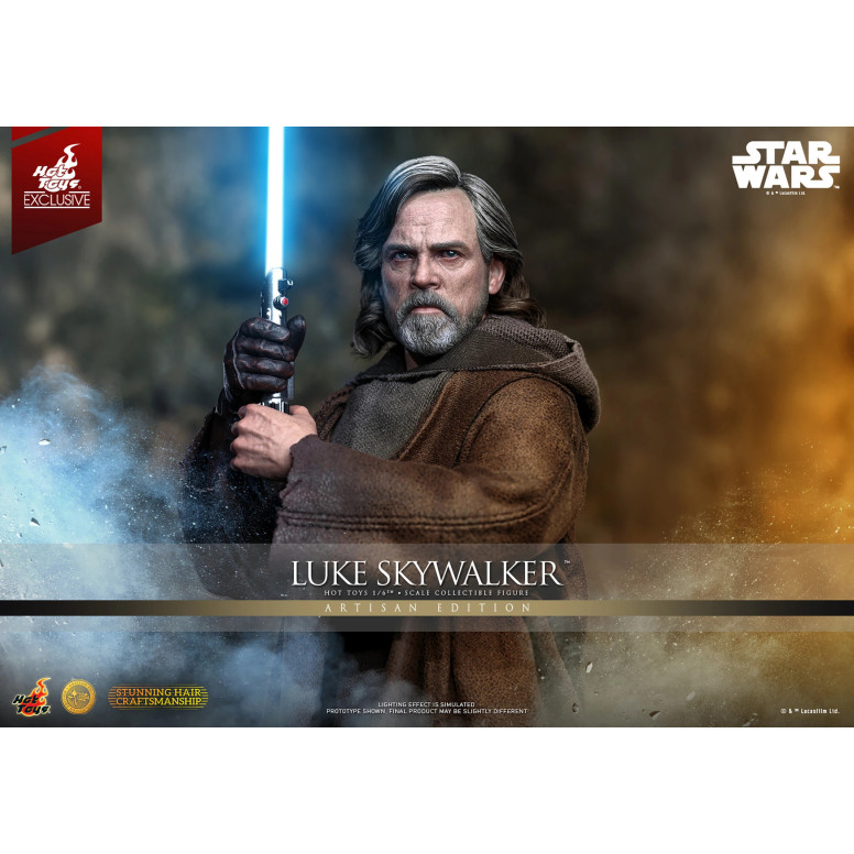 Hot Toys Star Wars - Luke Skywalker (Artisan Editon) MMS 1/6 - Los Últimos Jedi Hot Toys Exclusivo