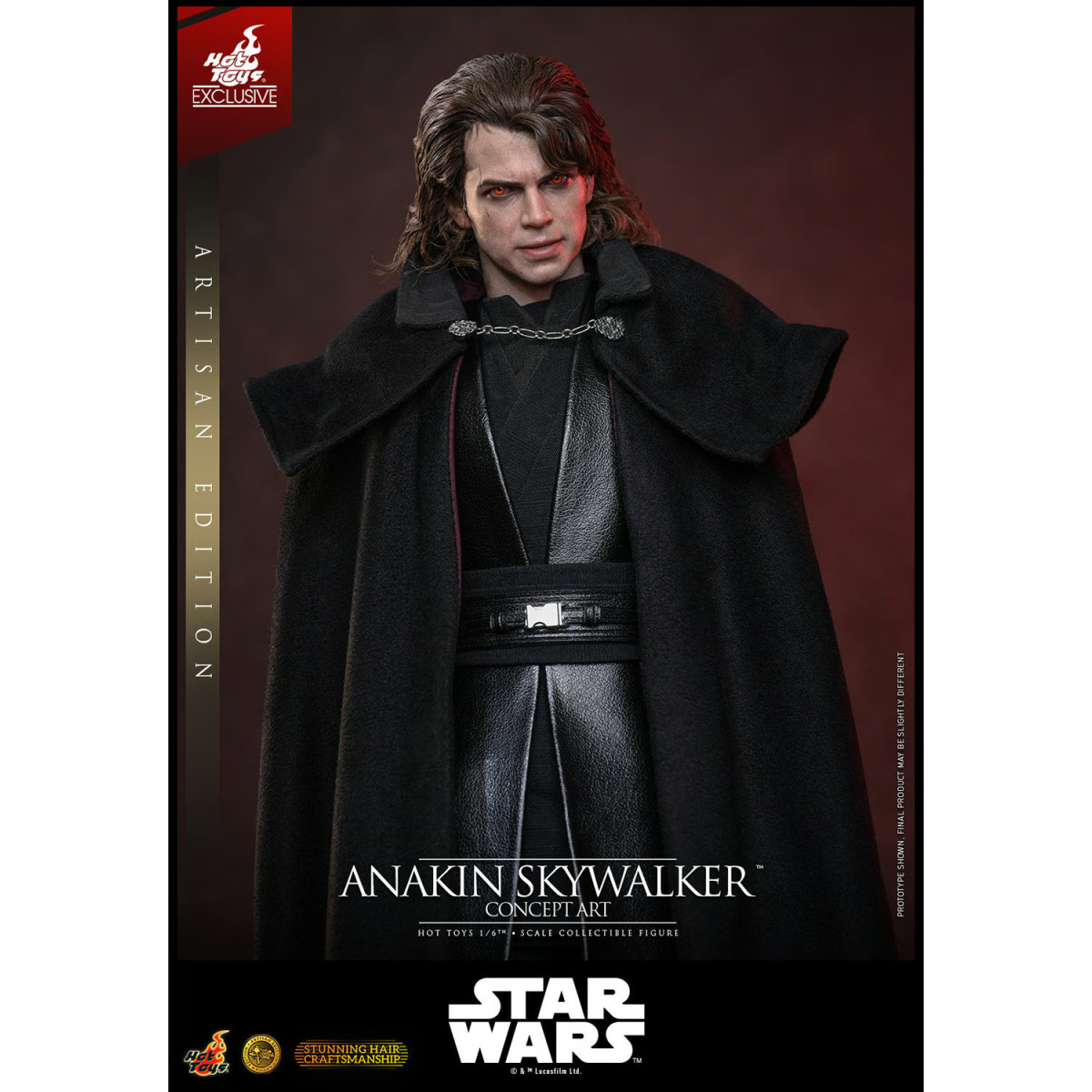 Hot toys Star Wars: Anakin Skywalker (Concept Art Version) (Artisan Edition) MMS 1/6 - Hot Toys Exclusivo