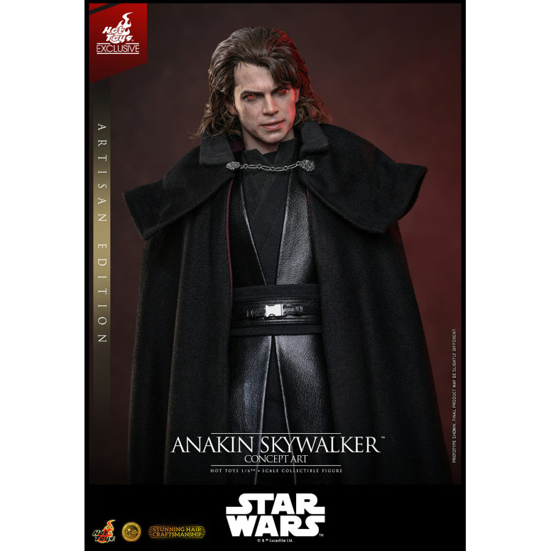 Hot toys Star Wars: Anakin Skywalker (Concept Art Version) (Artisan Edition) MMS 1/6 - Hot Toys Exclusivo