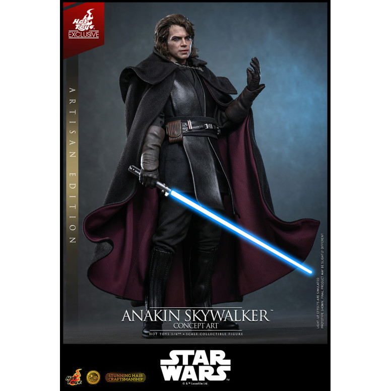 Hot toys Star Wars: Anakin Skywalker (Concept Art Version) (Artisan Edition) MMS 1/6 - Hot Toys Exclusivo