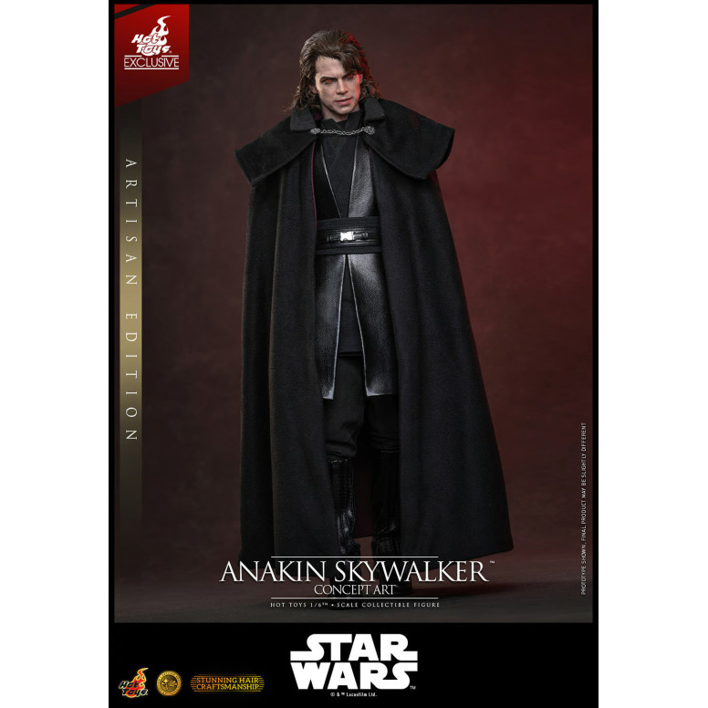 Hot toys Star Wars: Anakin Skywalker (Concept Art Version) (Artisan Edition) MMS 1/6 - Hot Toys Exclusivo