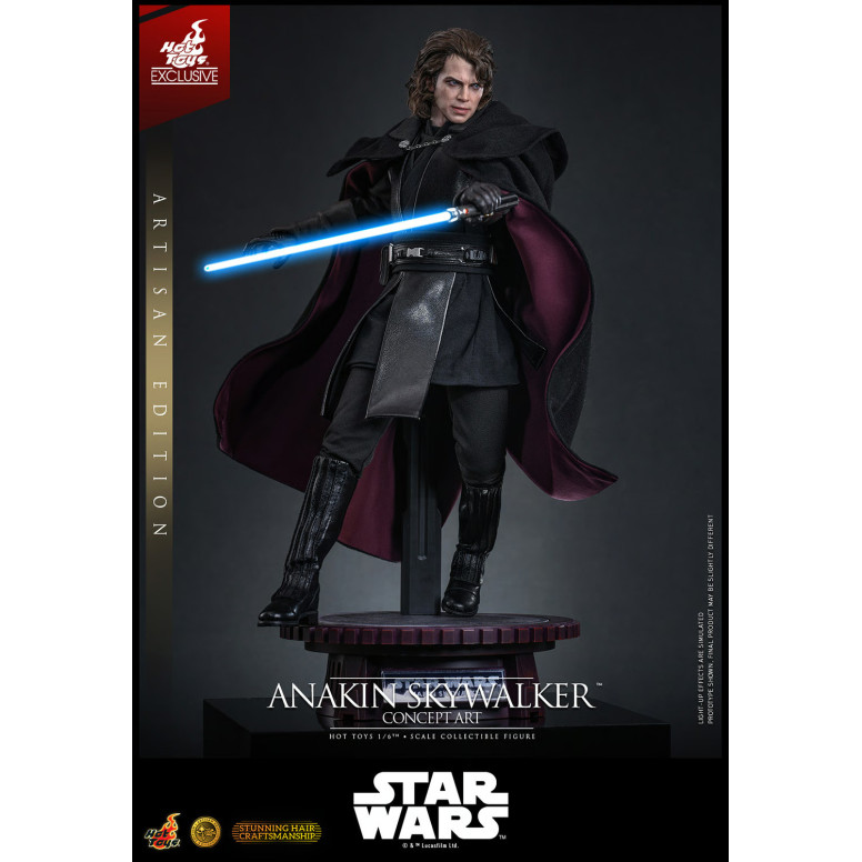 Hot toys Star Wars: Anakin Skywalker (Concept Art Version) (Artisan Edition) MMS 1/6 - Hot Toys Exclusivo