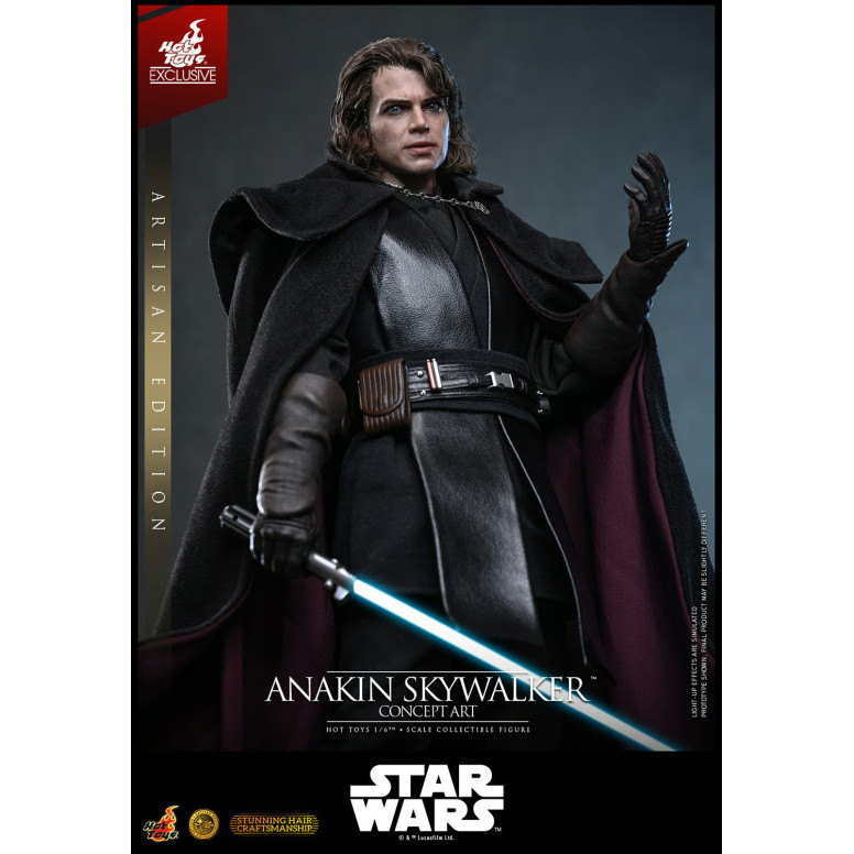 Hot toys Star Wars: Anakin Skywalker (Concept Art Version) (Artisan Edition) MMS 1/6 - Hot Toys Exclusivo