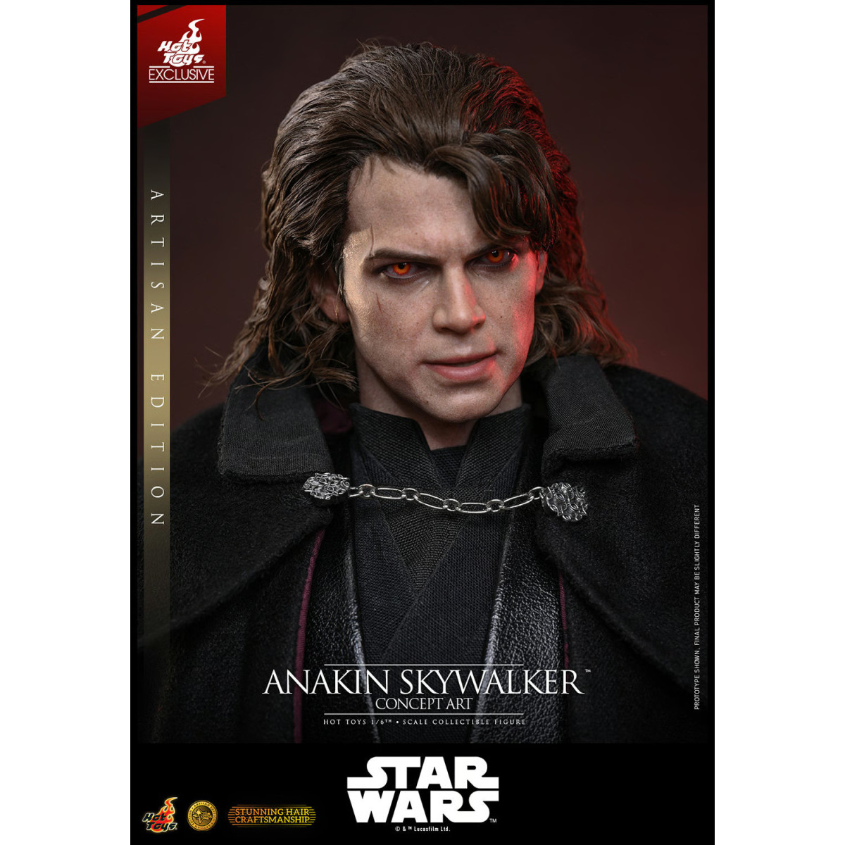 Hot toys Star Wars: Anakin Skywalker (Concept Art Version) (Artisan Edition) MMS 1/6 - Hot Toys Exclusivo