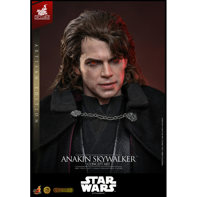 Hot toys Star Wars: Anakin Skywalker (Concept Art Version) (Artisan Edition) MMS 1/6 - Hot Toys Exclusivo