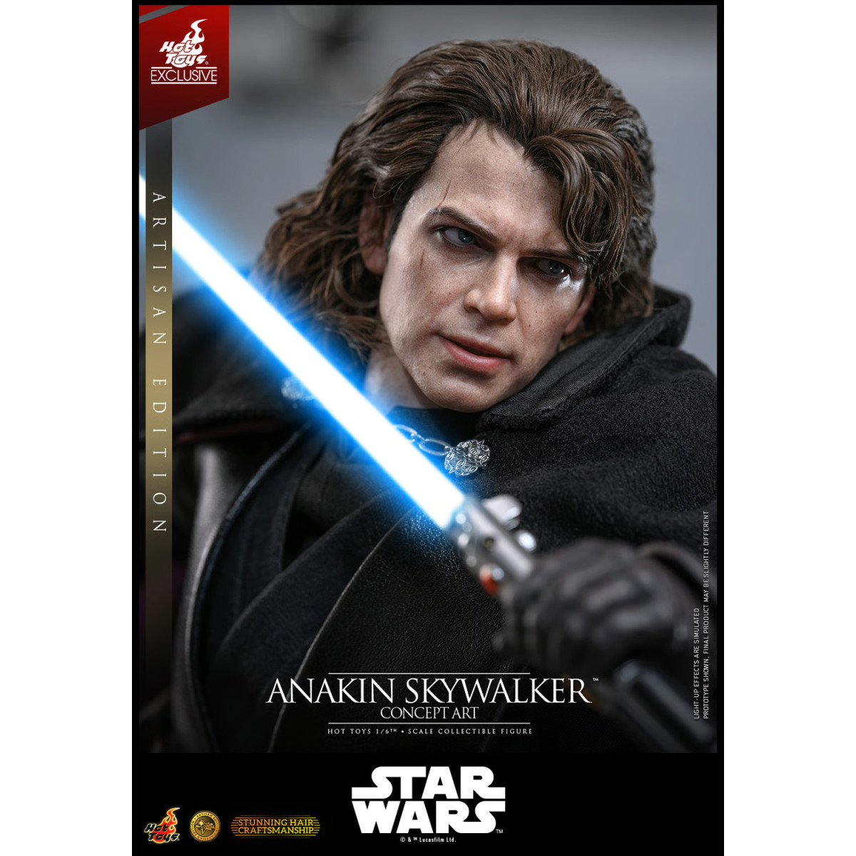 Hot toys Star Wars: Anakin Skywalker (Concept Art Version) (Artisan Edition) MMS 1/6 - Hot Toys Exclusivo