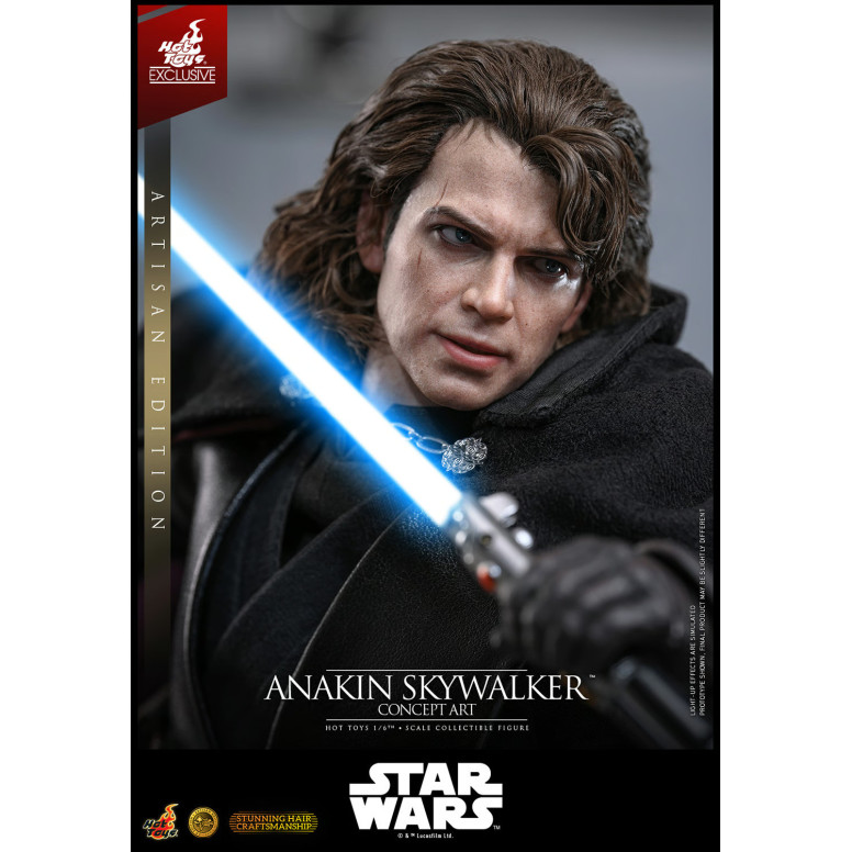 Hot toys Star Wars: Anakin Skywalker (Concept Art Version) (Artisan Edition) MMS 1/6 - Hot Toys Exclusivo