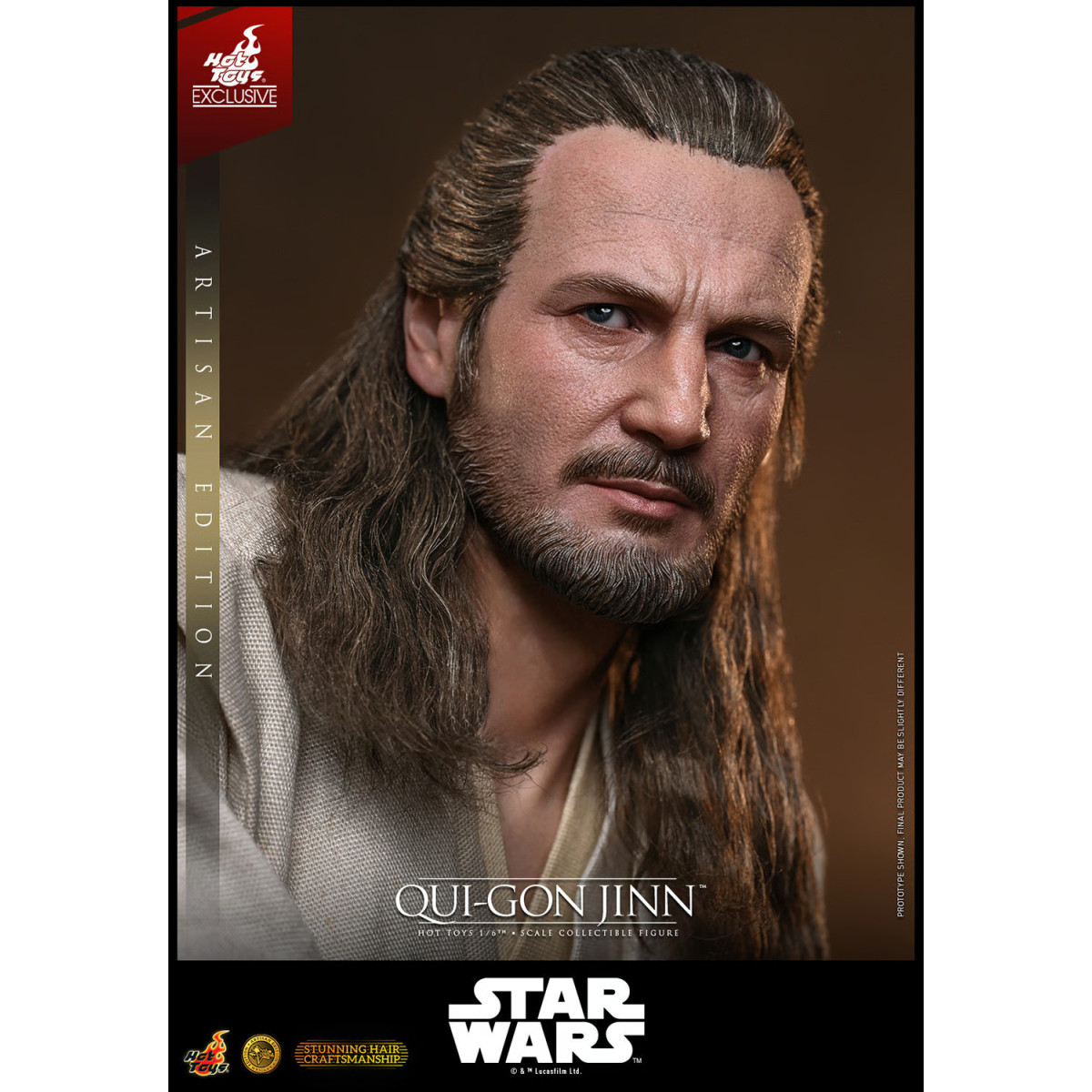 Hot Toys Star Wars La Amenaza Fantasma - Qui-Gon Jinn (Artisan Edition) 1/6 MMS881