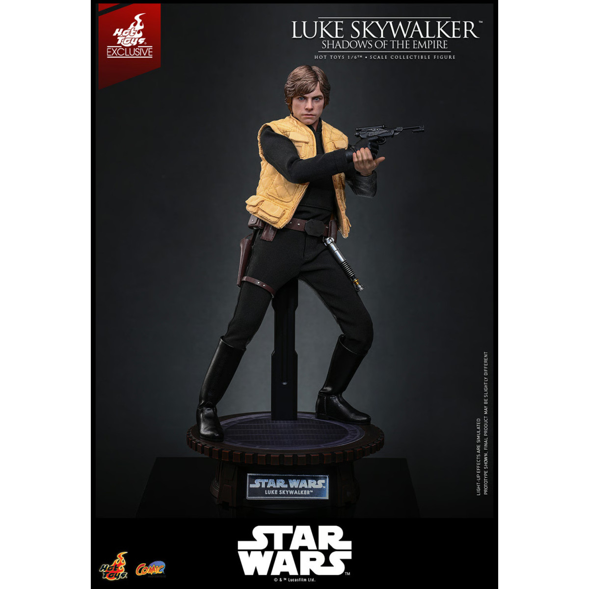 Hot Toys Star Wars - Luke Skywalker (Sombras del Imperio) 1/6 - Hot Toys Exclusivo