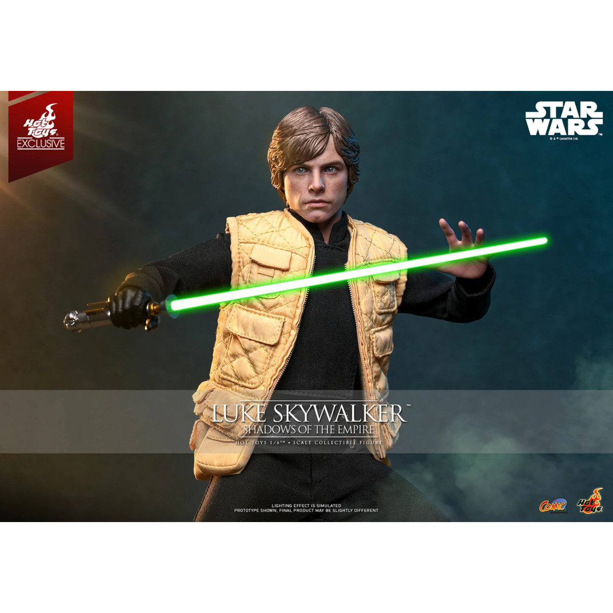 Hot Toys Star Wars - Luke Skywalker (Sombras del Imperio) 1/6 - Hot Toys Exclusivo