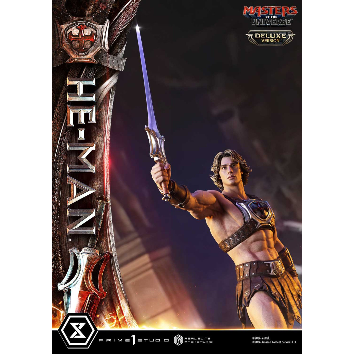 Prime 1 Studio - He-Man Deluxe Bonus Version - Masters of the Universe (2026) Real Elite Masterline 1/3