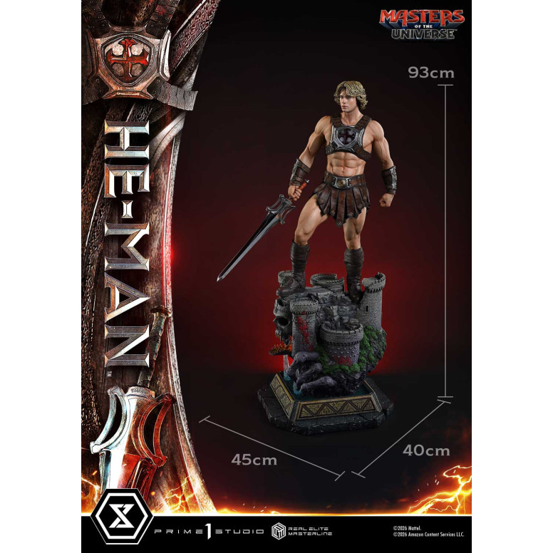 Prime 1 Studio - He-Man Deluxe Bonus Version - Masters of the Universe (2026) Real Elite Masterline 1/3