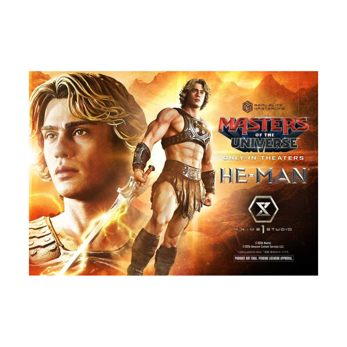 Prime 1 Studio - He-Man - Masters del Universo (2026) Real Elite Masterline 1/3