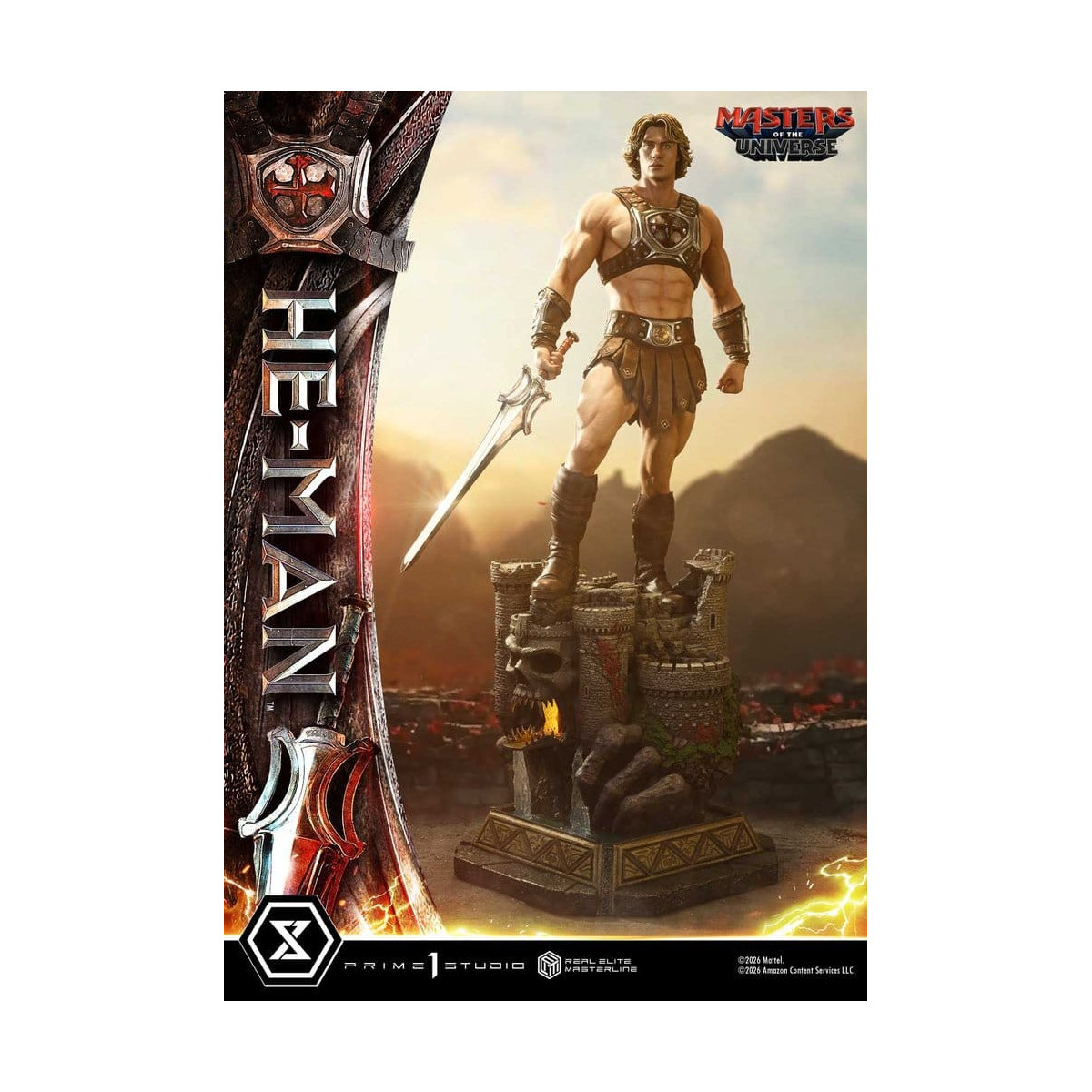 Prime 1 Studio - He-Man - Masters del Universo (2026) Real Elite Masterline 1/3