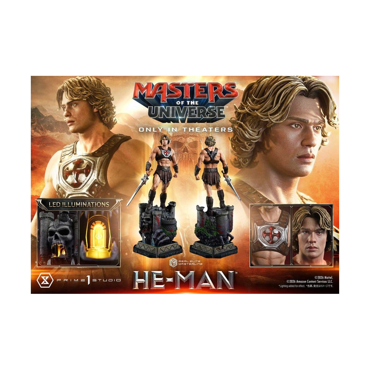 Prime 1 Studio - He-Man - Masters del Universo (2026) Real Elite Masterline 1/3