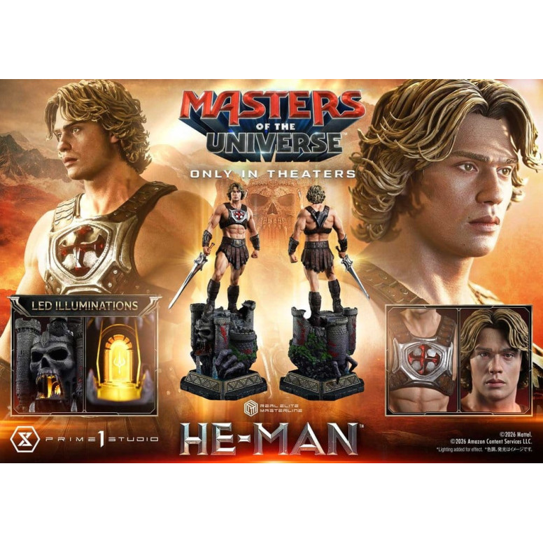 Prime 1 Studio - He-Man - Masters del Universo (2026) Real Elite Masterline 1/3