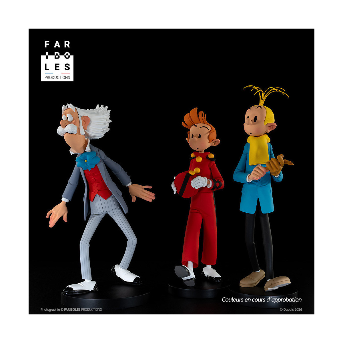 Fariboles Producciones - El conde de Champignac - Spirou y Fantasio