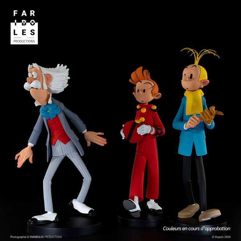 Fariboles Producciones - El conde de Champignac - Spirou y Fantasio