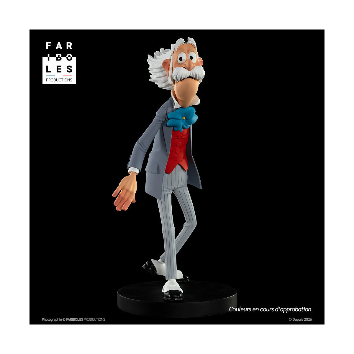 Fariboles Producciones - El conde de Champignac - Spirou y Fantasio