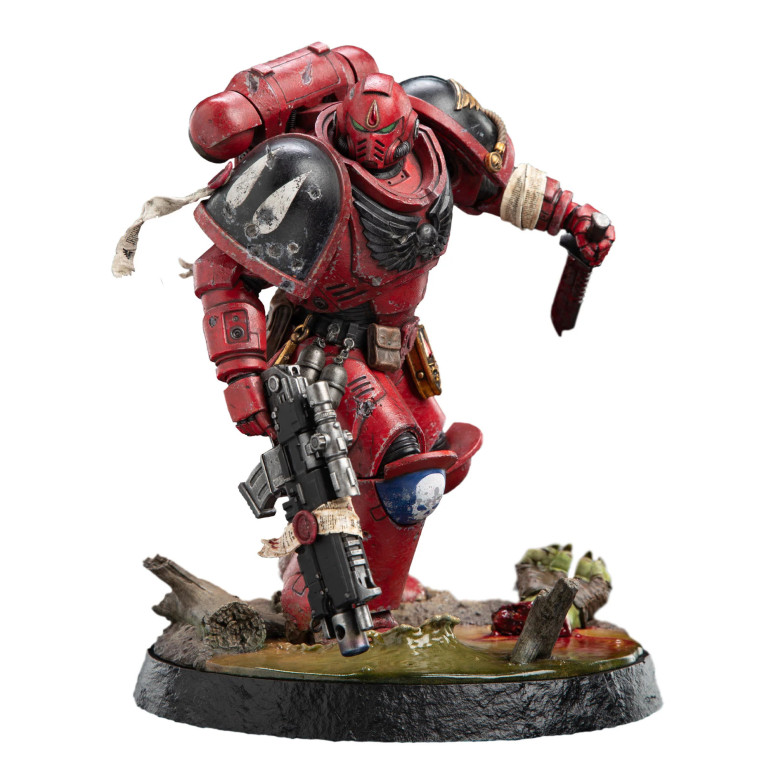 Weta Warhammer 40 000 - Sargento Intercesor 1/10 Blood Angels