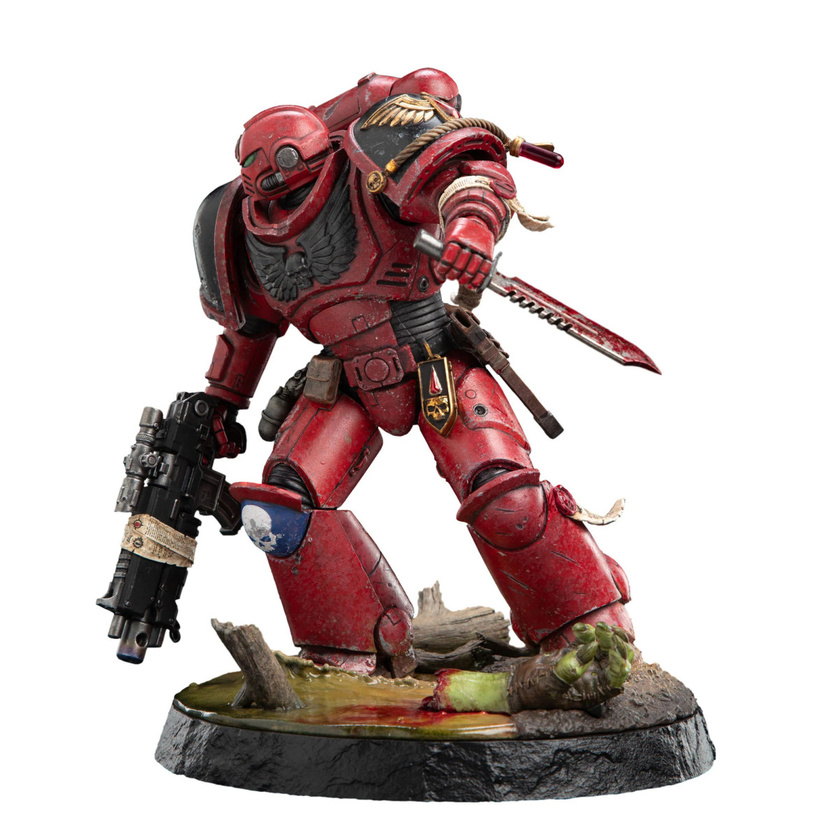 Weta Warhammer 40 000 - Sargento Intercesor 1/10 Blood Angels