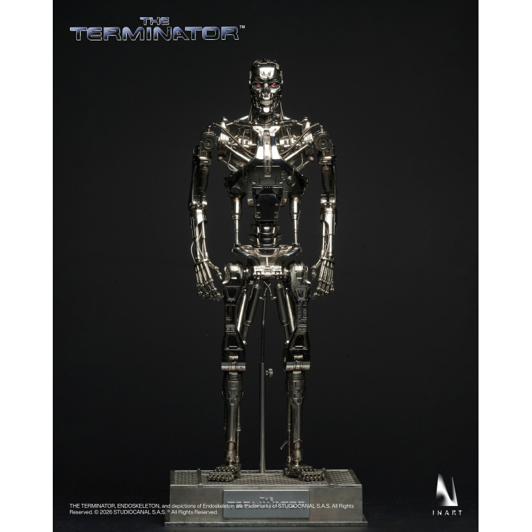 INART - Figura coleccionable del endoesqueleto del T-800 a escala 1/6 - El Terminator