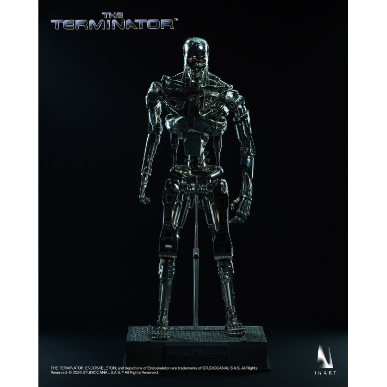 INART - Figura coleccionable del endoesqueleto del T-800 a escala 1/6 - El Terminator