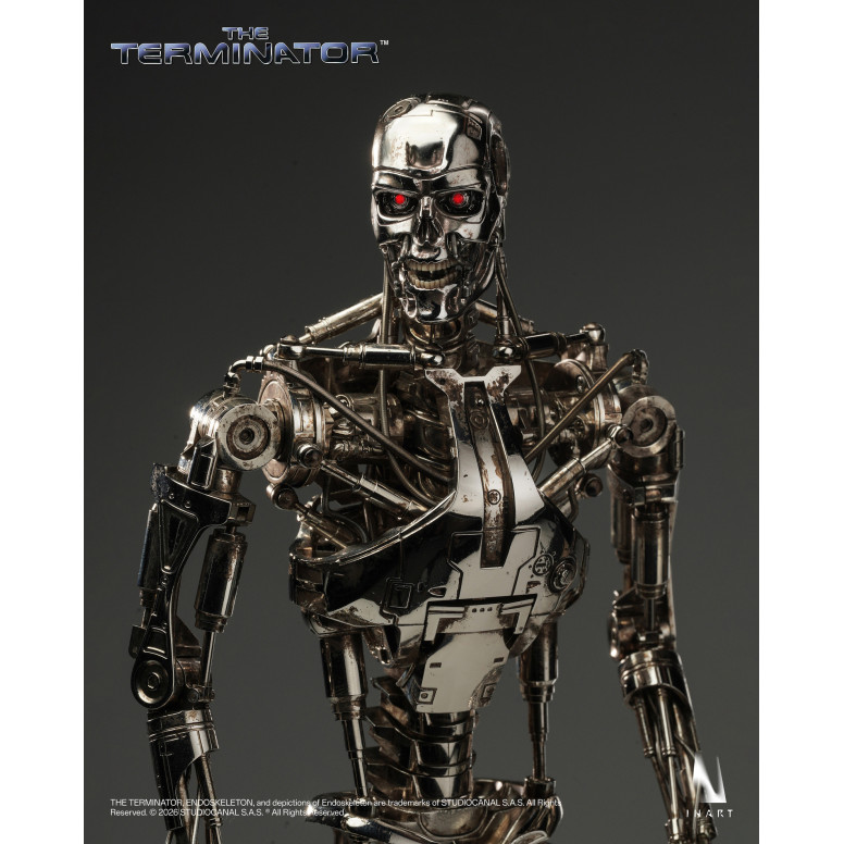 INART - Figura coleccionable del endoesqueleto del T-800 a escala 1/6 - El Terminator