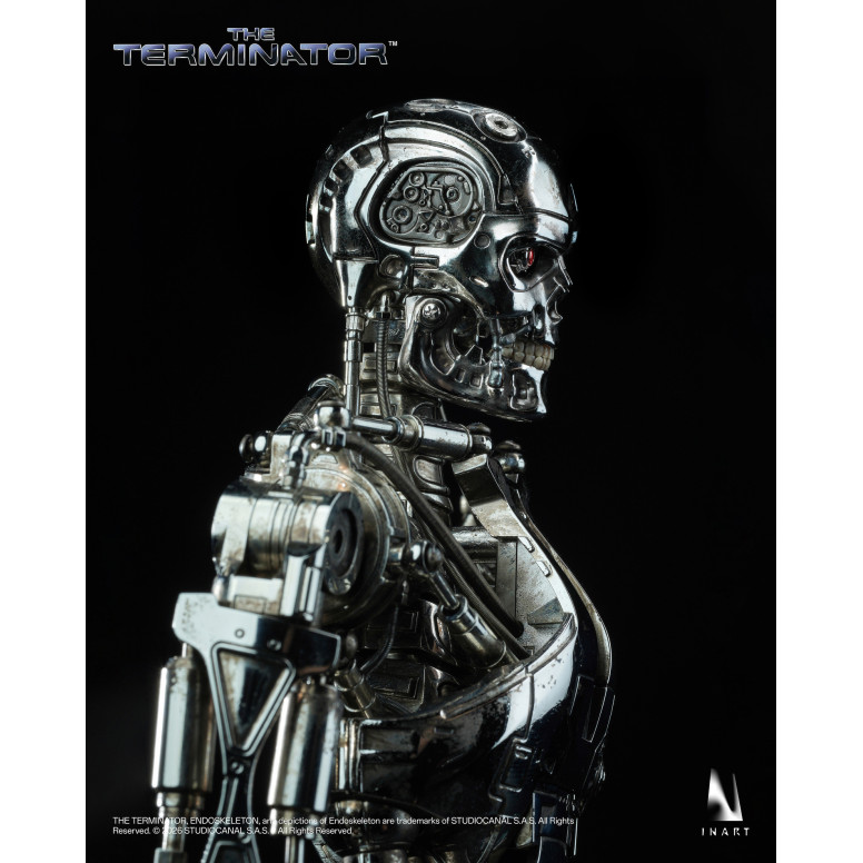 INART - Figura coleccionable del endoesqueleto del T-800 a escala 1/6 - El Terminator