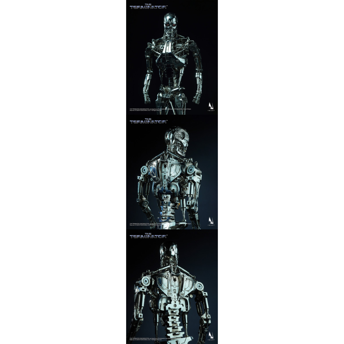INART - Figura coleccionable del endoesqueleto del T-800 a escala 1/6 - El Terminator