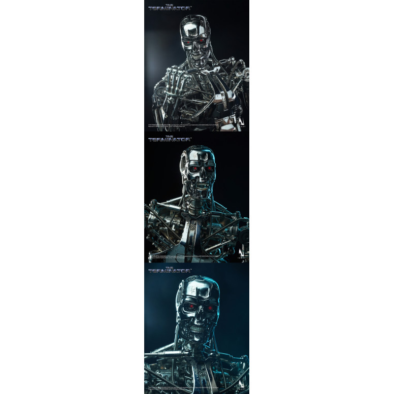 INART - Figura coleccionable del endoesqueleto del T-800 a escala 1/6 - El Terminator
