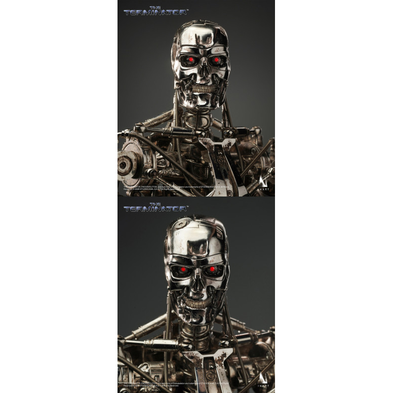 INART - Figura coleccionable del endoesqueleto del T-800 a escala 1/6 - El Terminator