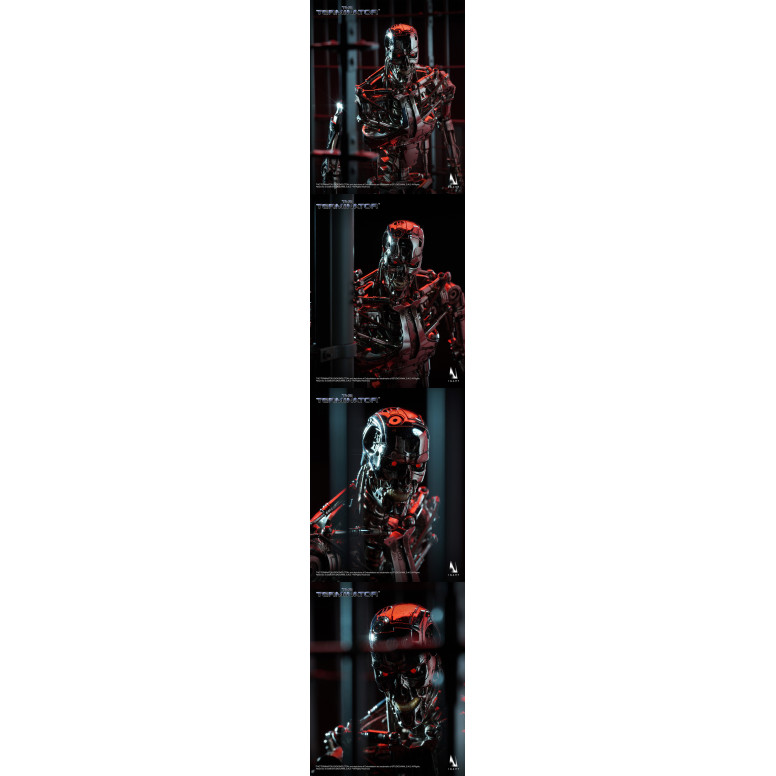 INART - Figura coleccionable del endoesqueleto del T-800 a escala 1/6 - El Terminator