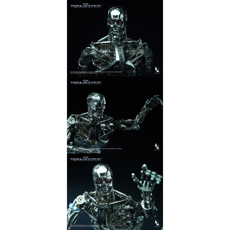 INART - Figura coleccionable del endoesqueleto del T-800 a escala 1/6 - El Terminator