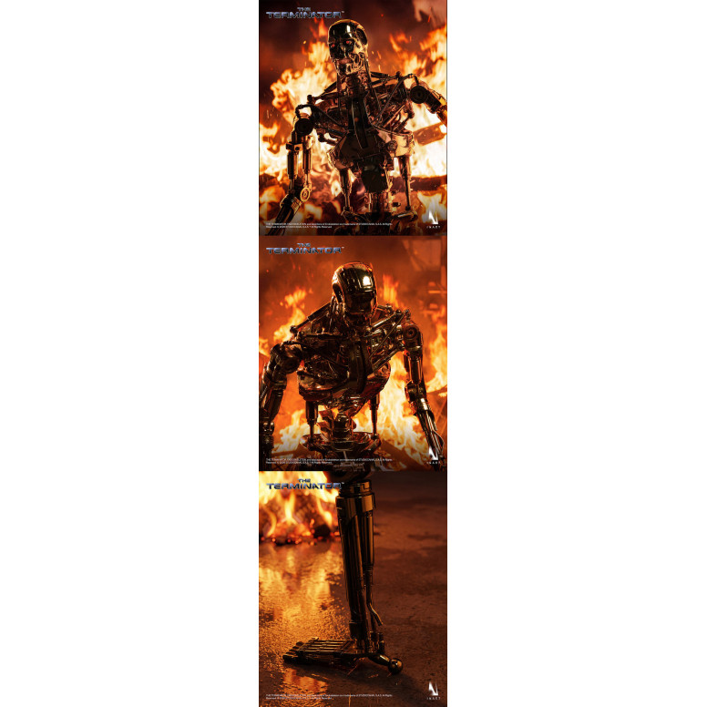 INART - Figura coleccionable del endoesqueleto del T-800 a escala 1/6 - El Terminator