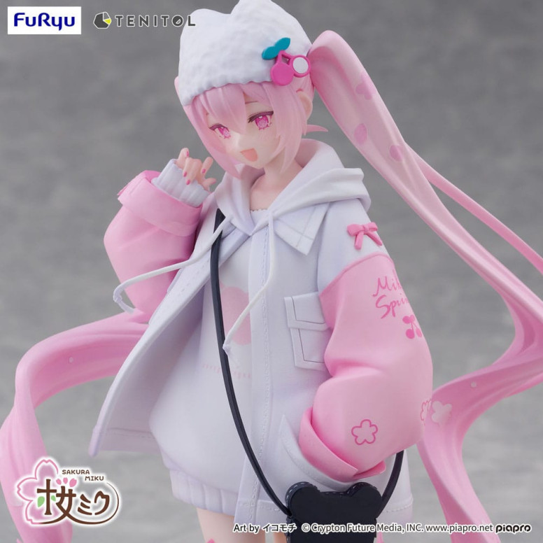 Furyu - Tenitol Sakura Miku Estilo Cool [petit]