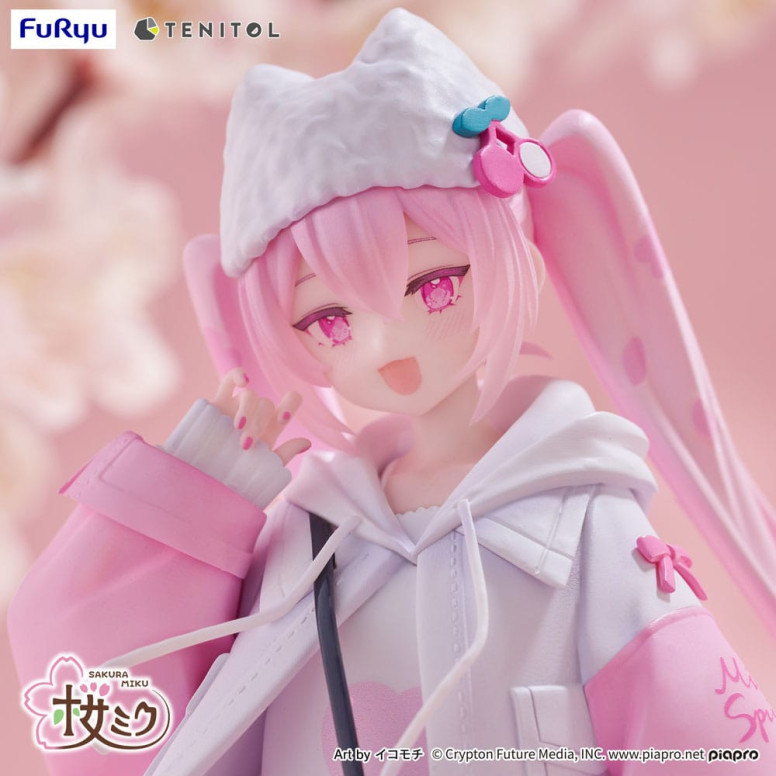 Furyu - Tenitol Sakura Miku Estilo Cool [petit]