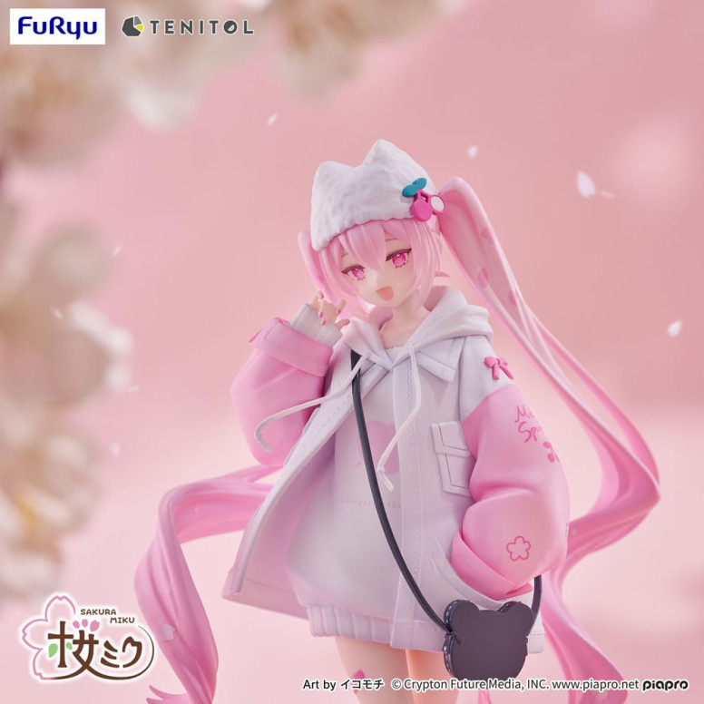Furyu - Tenitol Sakura Miku Estilo Cool [petit]